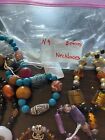 Jewerly Lot #N9..inventory Reduction Of Costume Glass Bead Necklaces