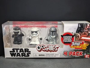 Ooshies - Star Wars - Kylo Ren, Stormtrooper, Titanium Mandalorian and a Grogu - Picture 1 of 2