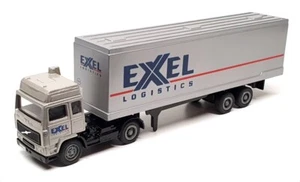 Corgi 1/64 Scale 98305 - Volvo Container Trailer Truck EXEL - Silver - Picture 1 of 5