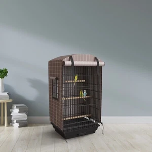 Universal Bird Cage Cover Small Animal Pet Good Night Blackout - Beige - Picture 1 of 18