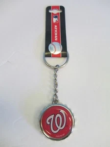 WASHINGTON NATIONALS Bottle Cap Designed Bottle Opener & Keychain Combol -NEW - Picture 1 of 3
