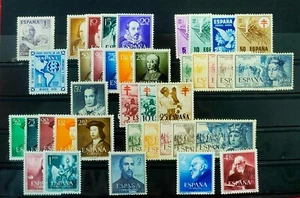 ESPAÑA. AÑOS 1950-1951 Y 1952. SERIES COMPLETAS. VALOR DE CATÁLOGO 318,75  € - Picture 1 of 1