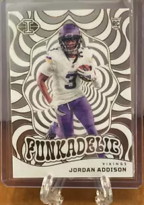 2023 Panini Illusions - Funkadelic Jordan Addison (RC) #17 Minnesota Vikings - Picture 1 of 2