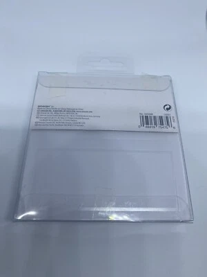 Tarjetas de 50 quilates blancas con borde fino plateado Foto 1 de 3