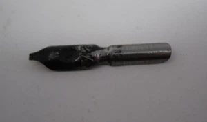 Ink Pen Nib Silver Wm Mitchell's Pedigree 2 1/2 Round Hand quick post - Picture 1 of 4