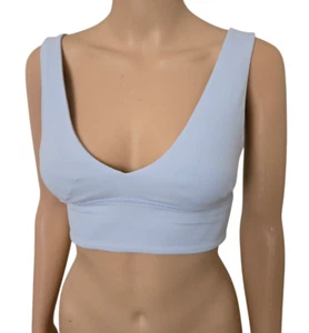 Lululemon size 4 align light blue vneck bra - Picture 1 of 2