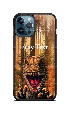 T-Rex 恐龙攻击秋收手机壳 适用于 iPhone 14 三星 s22 谷歌 — 第 1/4 张图片