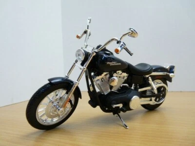 HARLEY DAVIDSON 2006 FXDBI DYNA STREET BOB bleu 1/12 - Immagine 1 di 4