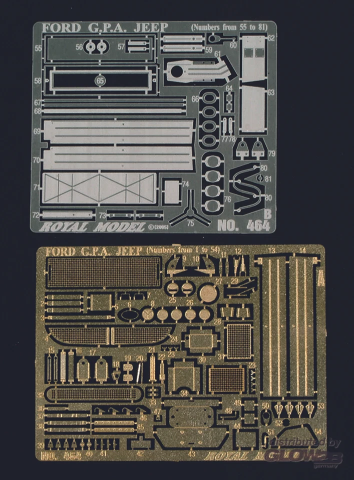 Royal Model: ford G.P.A. Jeep (for Tamiya kit) in 1:35 [3909500464] - Immagine 1 di 1