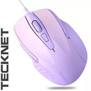 TeckNet Wired Mouse USB Optical Scroll Mice Wheel For PC Laptop Computer 2000DPI - Picture 1 of 9