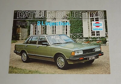 Depliant / Brochure - Nissan Datsun Bluebird Berlina 2 I. Iniezione - Immagine 1 di 4