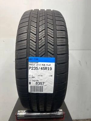 1 Used  Goodyear Eagle LS-2 Run Flat P235/45R19 2354519 235/45/19 95 H - 8/32 Foto 1 de 4