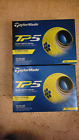 New In Box, 2 Dozen - Taylormade Tp5 Yellow Golf Balls