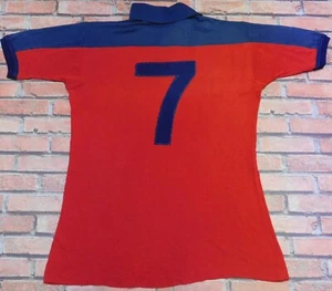 ENNERRE NR n°7 MAGLIA SHIRT CALCIO NOLEL VINTAGE MADE IN ITALY (521) tg. XL - Foto 1 di 2