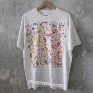 Cocteau Twins - Four Calendar Cafe white Short Sleeve Unisex T shirt Reprint - Picture 1 of 3