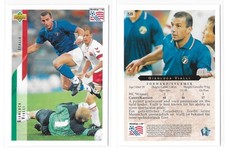 UPPER DECK 1994 USA WORLD CUP CARD #129 GIANLUCA VIALLI ITALY ITALIA
