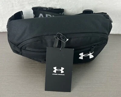 Under Armour Unisex Flex Cintura Bolso/Riñonera Negro OSFA Nuevo Con Etiqueta Foto 1 de 4