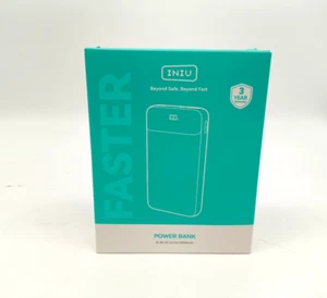 Iniu Power Bank BI-B5 PD 22.5W 20000mAh Schwarz Neu - Bild 1 von 4