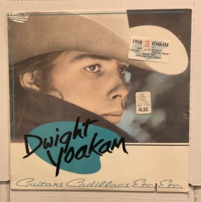 SEALED - DWIGHT YOAKAM - GUITARS CADILLACS Etc. Etc. 1984 ORIGINAL 1ST PRESSING - Image 1 of 2