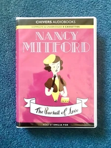 THE PURSUIT OF LOVE Audiobook Cassette Tapes NANCY MITFORD Unabridged EMILIA FOX - Imagen 1 de 4