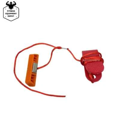 Tirador magnético de llave de seguridad para cinta de correr Life Fitness con clip de cordón 95t Twt Tet Foto 1 de 4