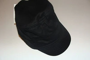 H&M Black Baseball Cap Hat Girls Size 1 1/2 2 3 4 Years NEW NWT - Picture 1 of 3