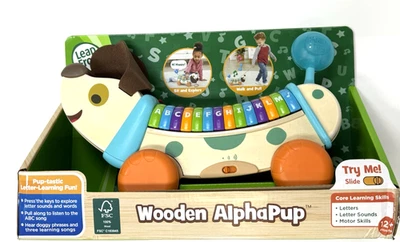 VTech LeapFrog Wooden AlphaPup- 全新!! 很棒的学习礼物 — 第 1/4 张图片