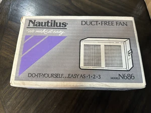 NAUTILUS N686 DUCT FREE FAN - NEW SEALED (DAMAGED BOX) - Picture 1 of 6