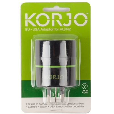 NUEVO Adaptador Korjo Enchufe Euro/USA a Aus/NZ Foto 1 de 2