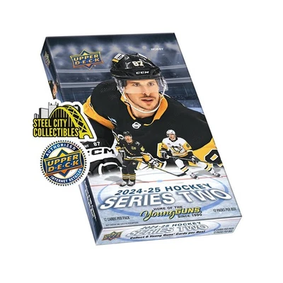 2024-25 Upper Deck Series 2 Hockey Hobby Box - Image 1 of 4