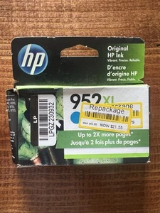 Genuine HP Cyan High Yield Ink Cartridge Exp. 4/2023 Repackaged - Picture 1 of 2