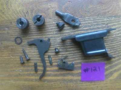 H&R 265 Rifle Parts 22LR Trigger Safety Magazine Box Springs Screw Pins - Image 1 of 4