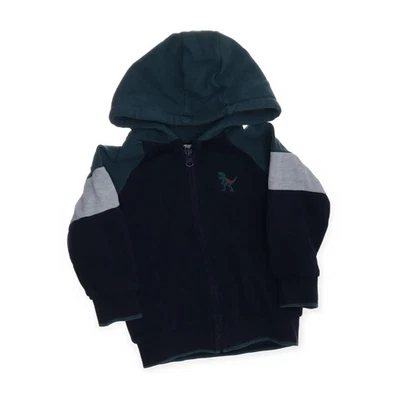 C&A, Kapuzenpullover, Größe: 92, Blau/Mehrfarbig, Baumwolle/Polyester #e3q - Bild 1 von 4