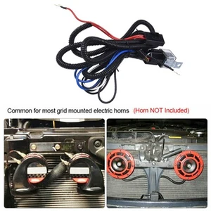 Smooth Installation Loud Sound 12V Relay Wiring Harness Kit for Blast Horns - Picture 1 of 12