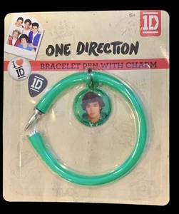 Vintage 2013 Liam Payne One Direction 1D Bracelet Pen With Charm NEW In Package - Picture 1 of 3