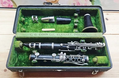 C.G. Clarinete Conn vintage con estuche sin probar.  Leer descripción Foto 1 de 4