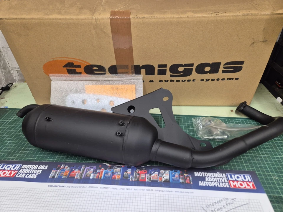TECNIGAS SILENT PRO Scooter Exhaust - 50cc for KYMCO SUPER 9 TOP BOY - image 1 of 4