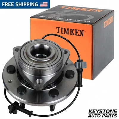 4WD TIMKEN Front Wheel Bearing & Hub for Chevy Silverado GMC Sierra 1500 2014-19 Foto 1 de 3