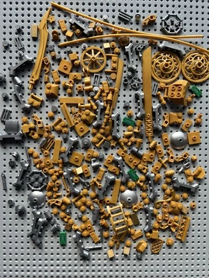 280 Pc LEGO Mixed Gold Silver $100 Ninjago Star Wars Friends Disney Speed MOC - Image 1 of 4