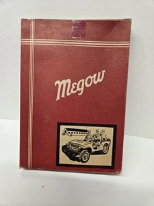 Vintage WW2 era US Army Jeep Wood Model Kit / BOXED - by Megow No. M-10 - Picture 1 of 5