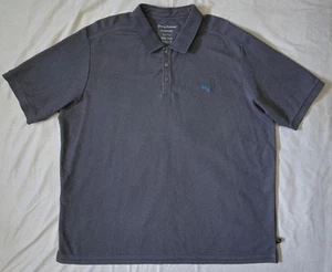 TOMMY BAHAMA Mens 3XL Island Zone Supima S/S GRAY Polo Shirt NWOT-NEW & UNUSED - Picture 1 of 6