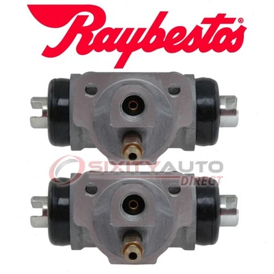2 pc Raybestos Rear Drum Brake Wheel Cylinder for 1991-1993 Dodge Grand wa Foto 1 de 4