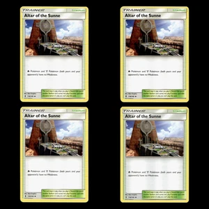 4x Altar der Sonne 118 Sonne Mond Wächter Rising 2017 Pokemon Karten Playset - Bild 1 von 2