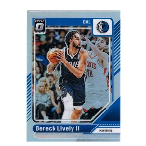 2024-25 NBA Optic Dereck Lively II Holo #44 Dallas Mavericks - Picture 1 of 3