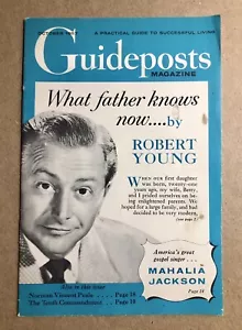 Guideposts Magazine 1950s (October 1957) Robert Young, Mahalia Jackson, VG - Picture 1 of 4