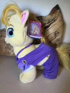 Build-A-Bear Disney Princess Palace Pets Plush Summer Yellow Cat Stuffed Toy 13" - Picture 1 of 12