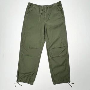 ARITZIA TNA army Womens Lace Up Jogger Utility Pants M Cargo green - Picture 1 of 13
