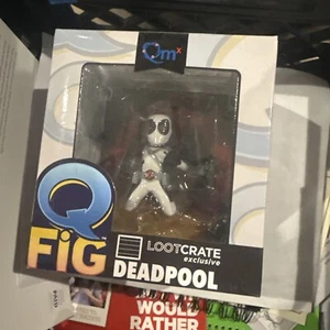 DeadPool Q Fig Vinyl Figure Loot Crate Exclusive Gray Variant New in Box  - Picture 1 of 1