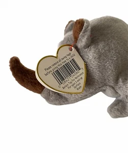 ❤️❤️ Ty Original Beanie Baby Spike The Rhino Retired 1996 ~ New with Errors ~❤️ - Picture 1 of 9