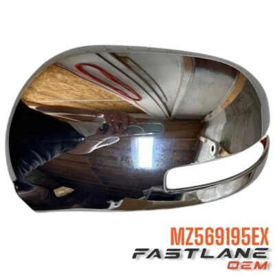 2014-2024 MITSUBISHI OUTLANDER ESPEJOS LATERALES CUBIERTAS, CROMO, LH NUEVO OEM MZ569195EX Foto 1 de 4